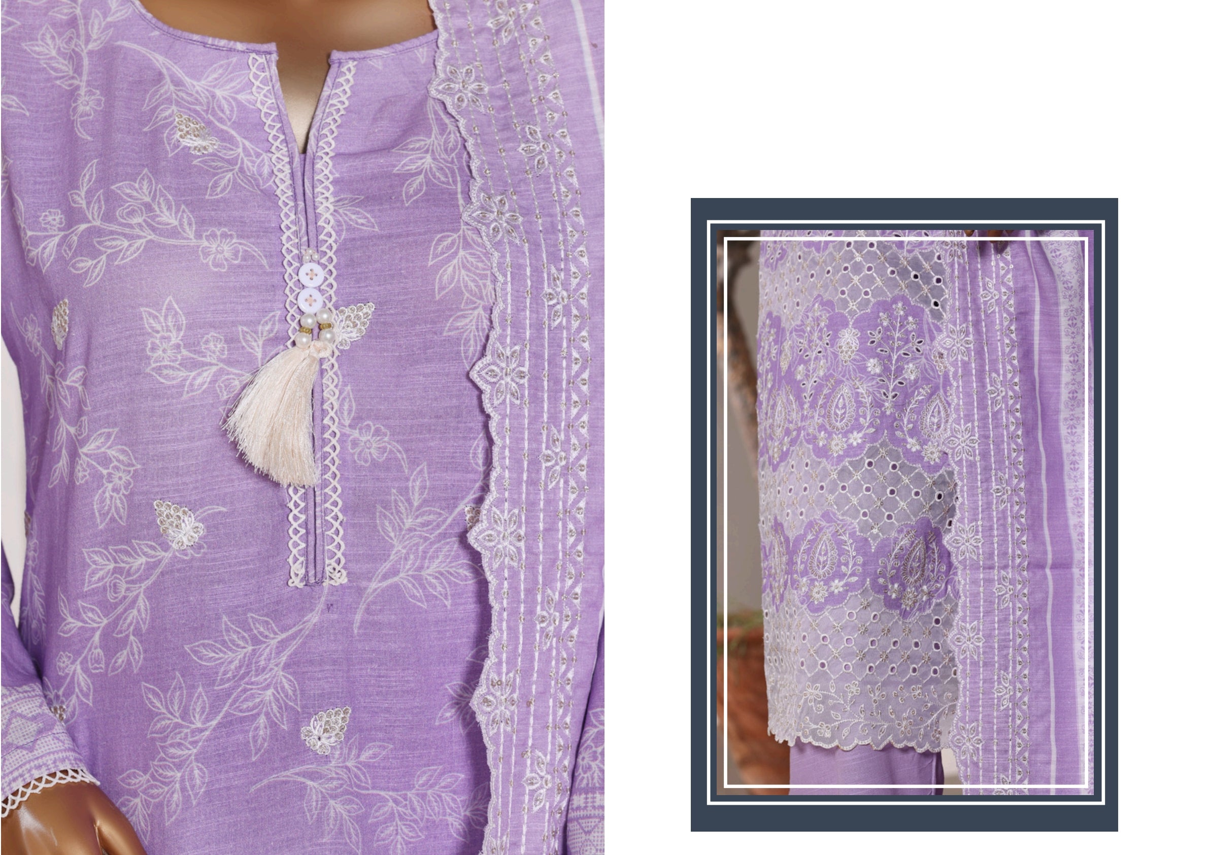 Premium Embroidered Khaddar-25939