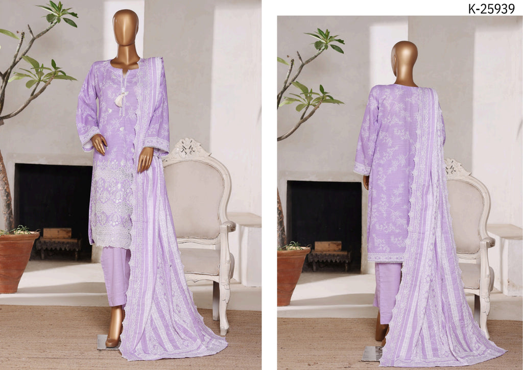 Premium Embroidered Khaddar-25939