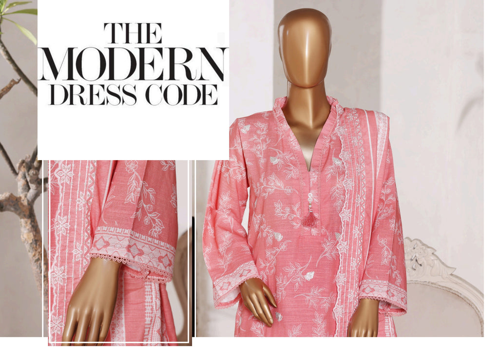 Premium Embroidered Khaddar-25936