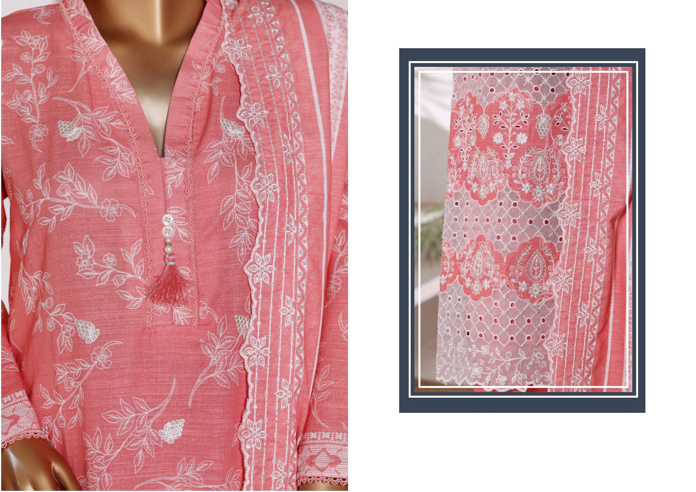 Premium Embroidered Khaddar-25936