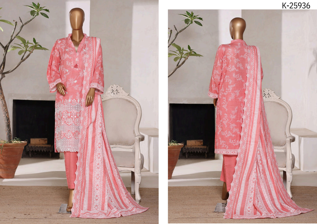 Premium Embroidered Khaddar-25936