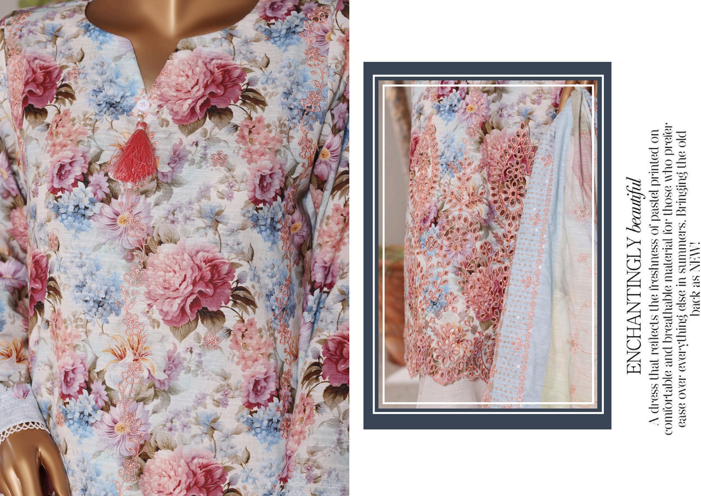 Premium Embroidered Khaddar-25916