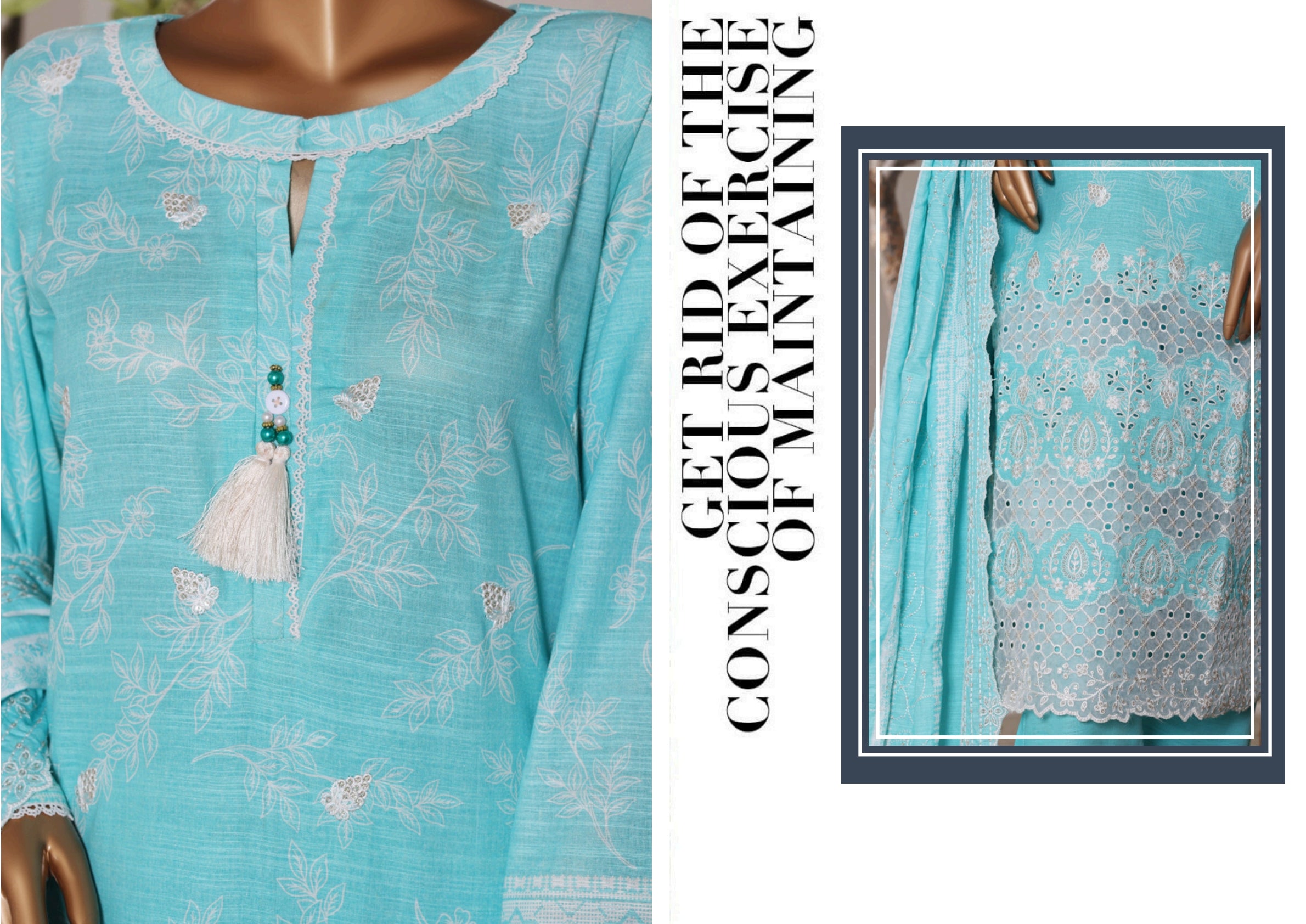 Premium Embroidered Khaddar-25938