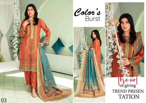 03-piece Unstitched Special Edition-3