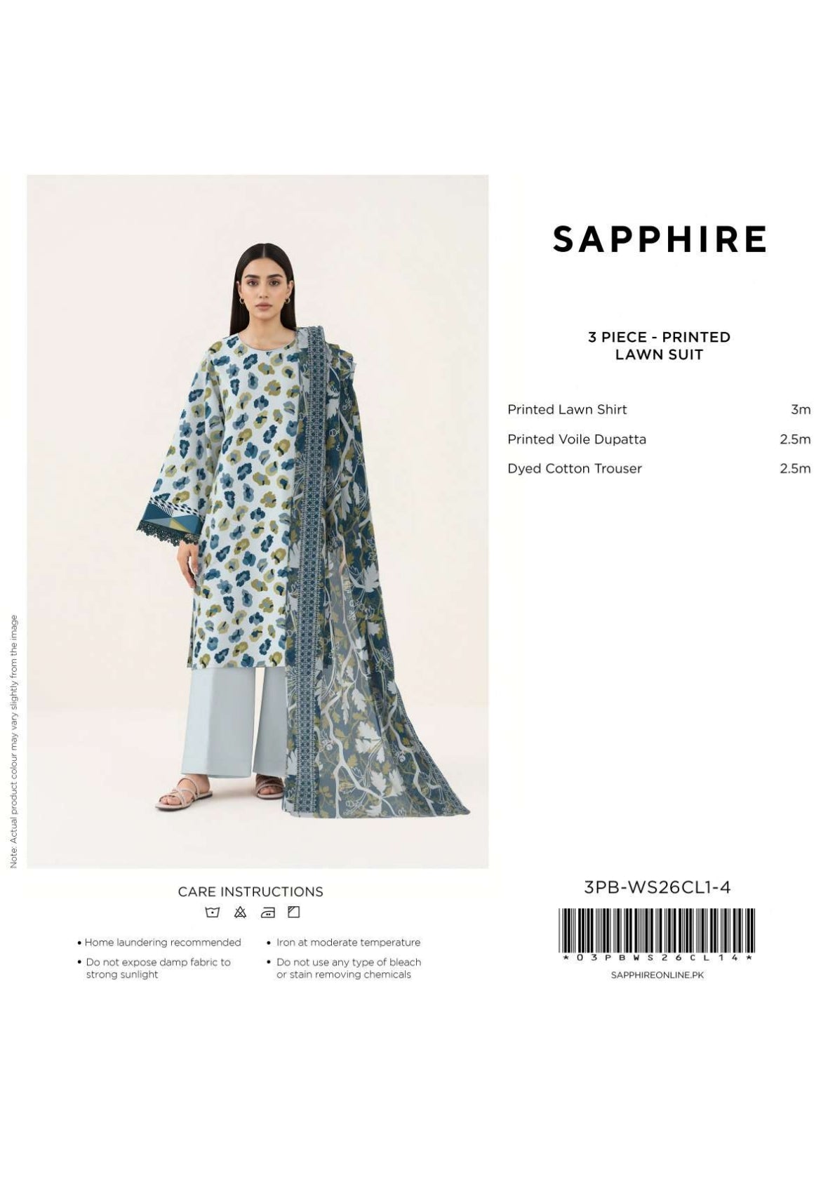 SAPPHIRE 3PB-WS26CL1-4