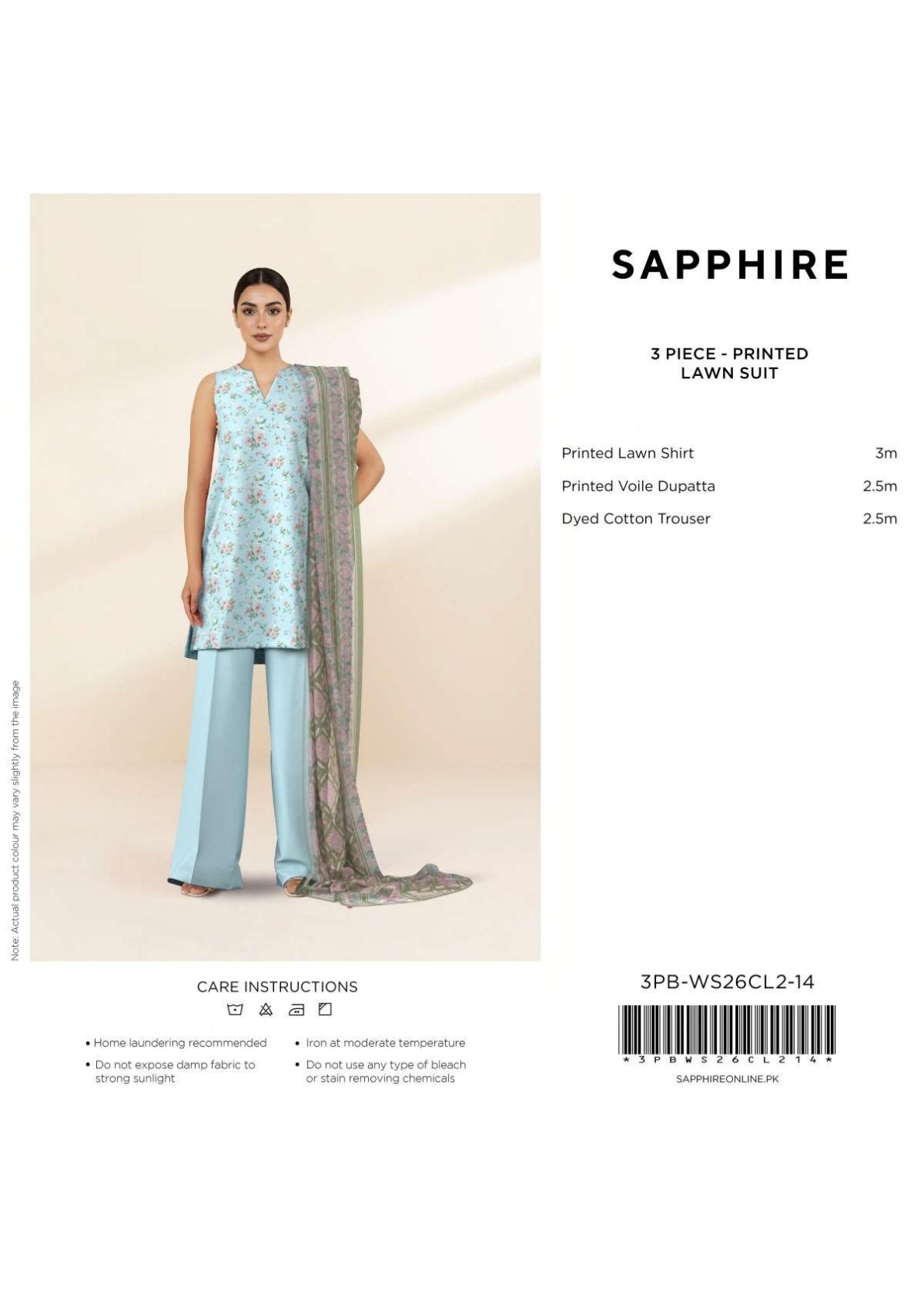 SAPPHIRE 3PB-WS26CL2-14