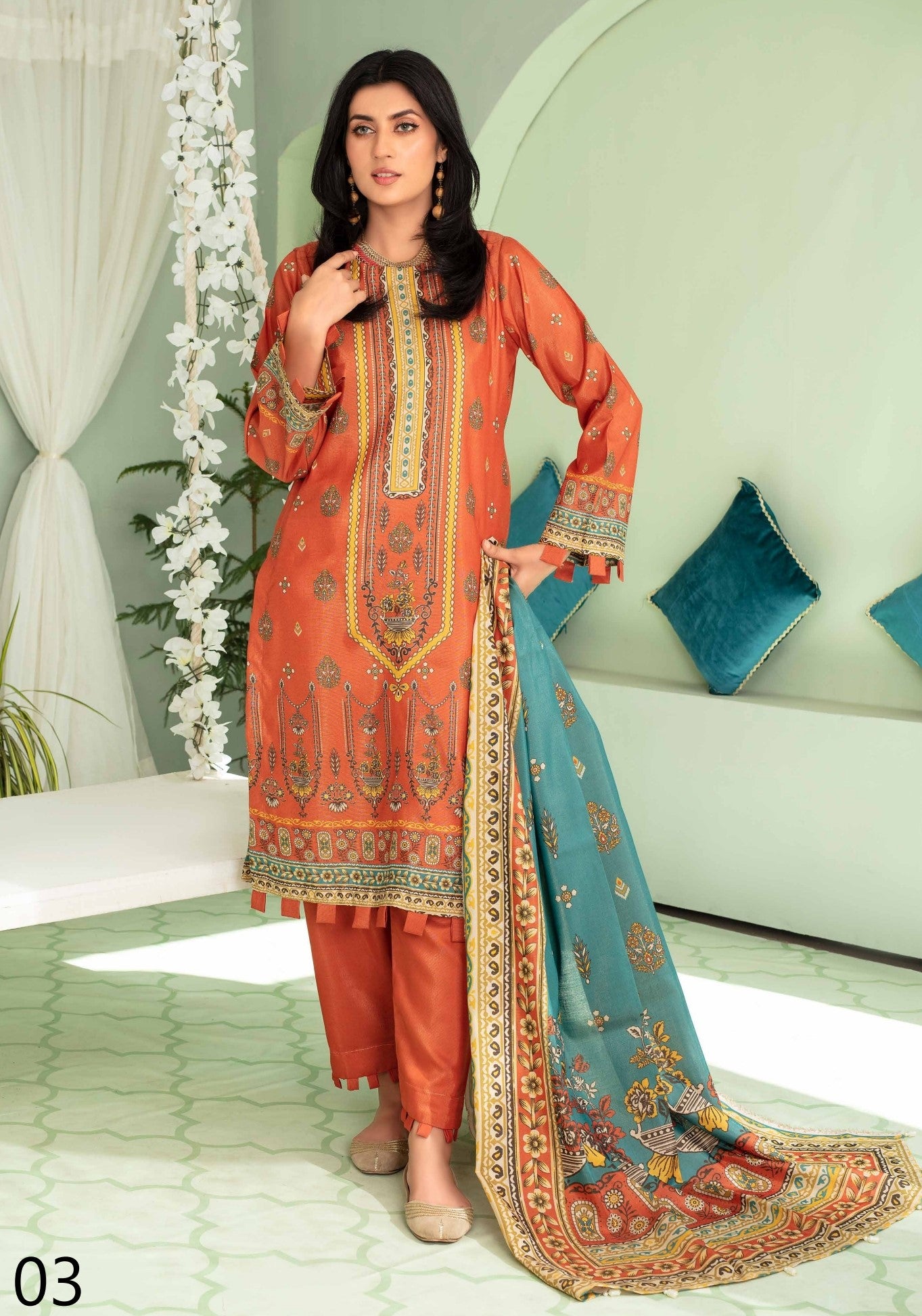 03-piece Unstitched Special Edition-3