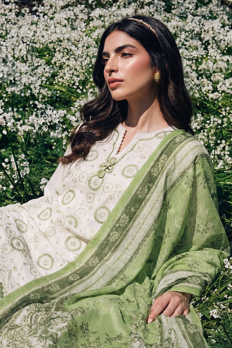 Embroidered Shirt Shalwar Dupatta - 4049