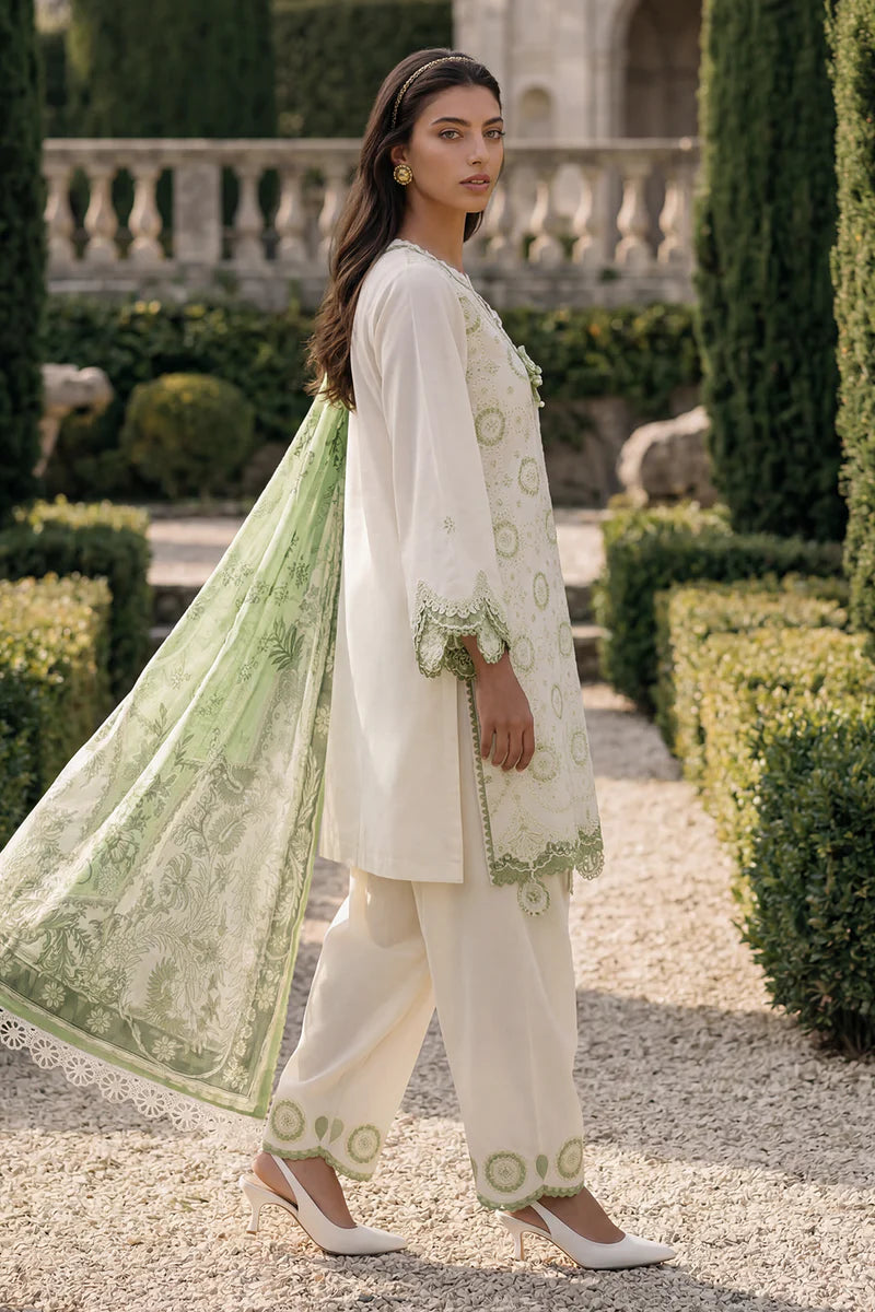 Embroidered Shirt Shalwar Dupatta - 4049