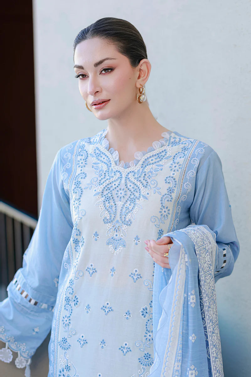Embroidered Shirt Shalwar Dupatta - 4066