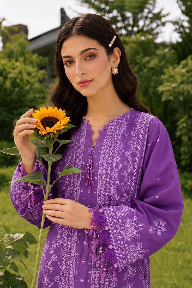 Embroidered Shirt Shalwar Dupatta - 4074
