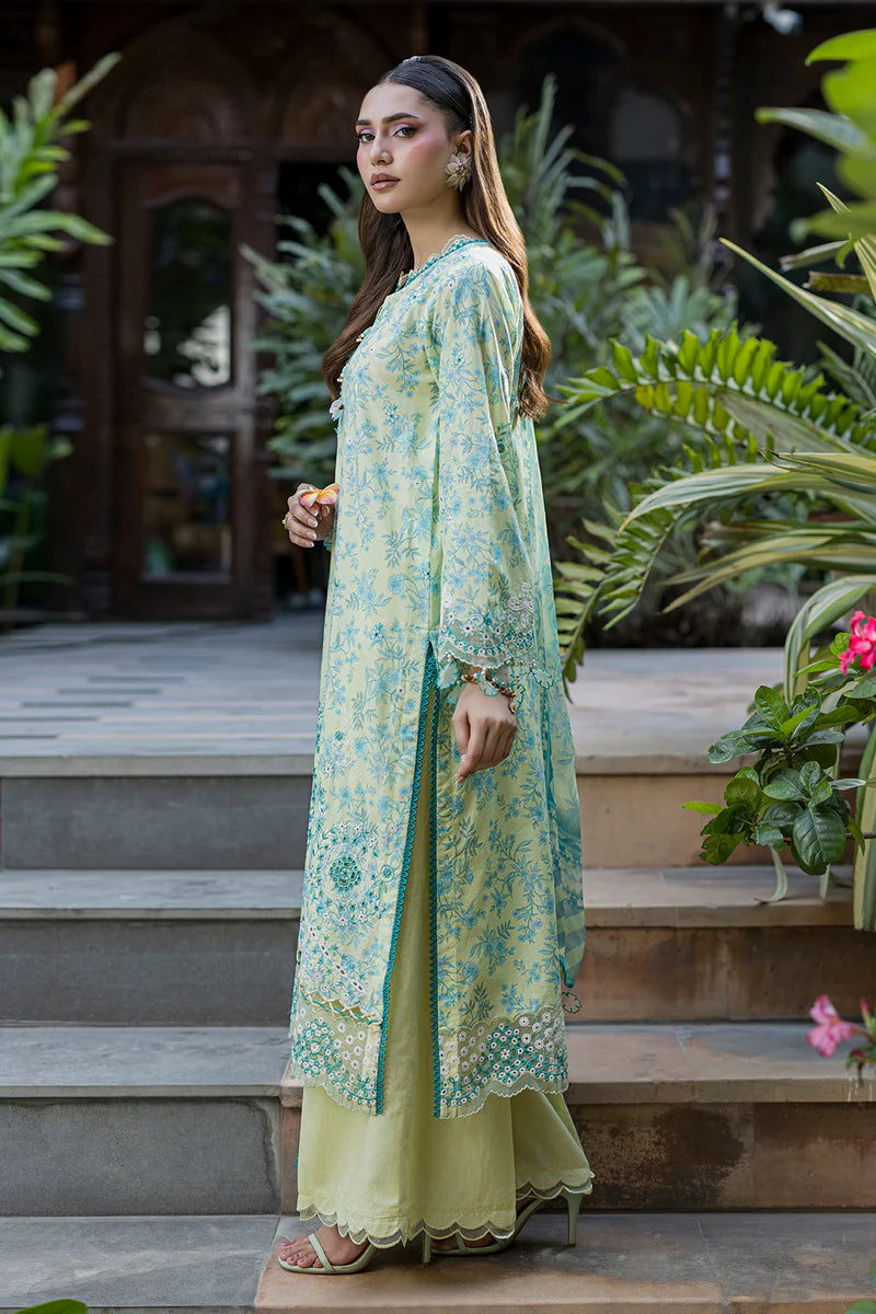 Embroidered Shirt Shalwar Dupatta - 4075