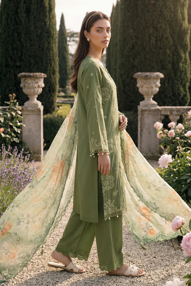 Embroidered Shirt Shalwar Dupatta - 4090