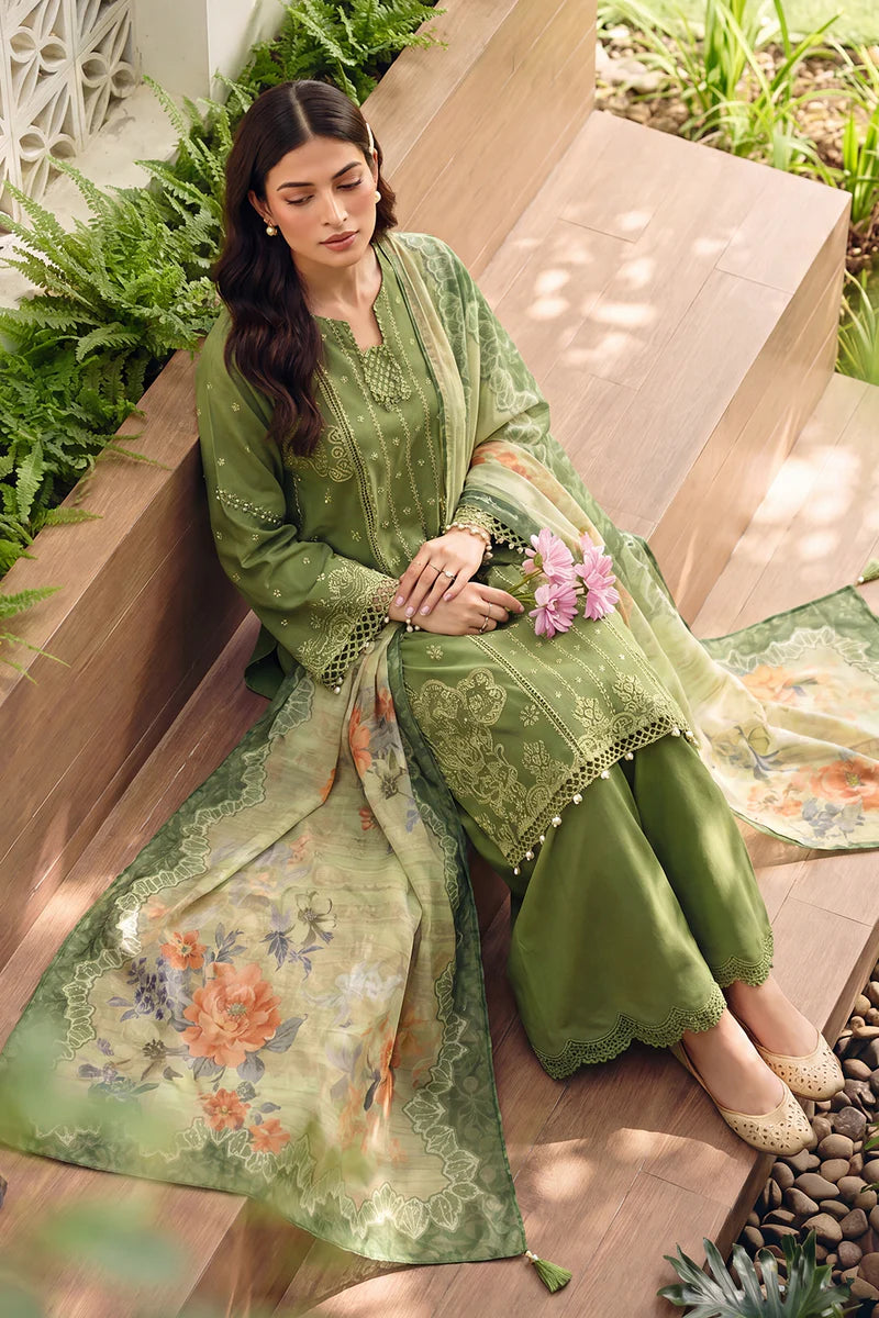 Embroidered Shirt Shalwar Dupatta - 4090