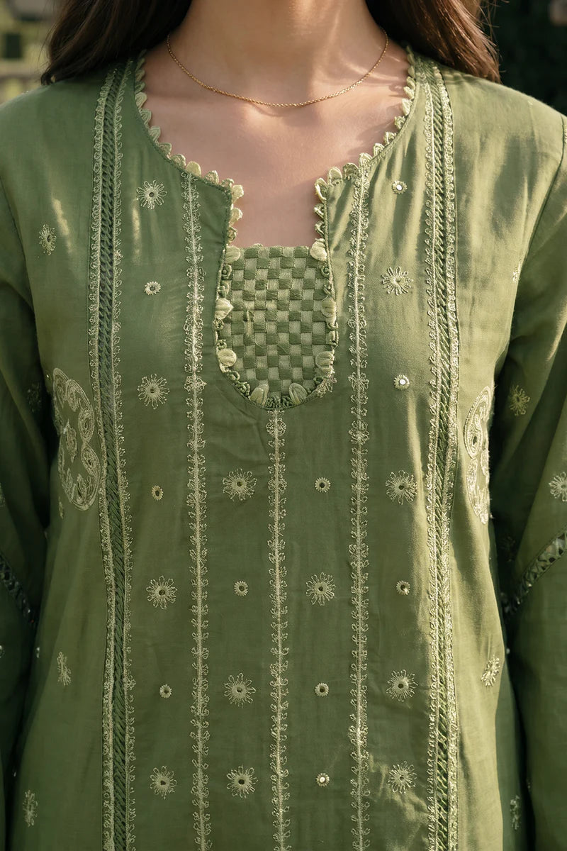 Embroidered Shirt Shalwar Dupatta - 4090