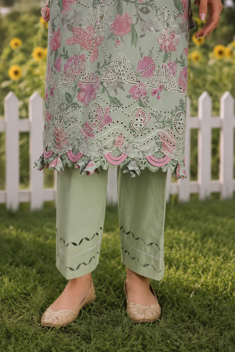 Embroidered Shirt Shalwar Dupatta - 4098