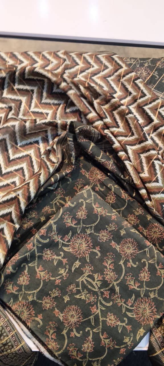 bin saeed 3 pc printed lawn