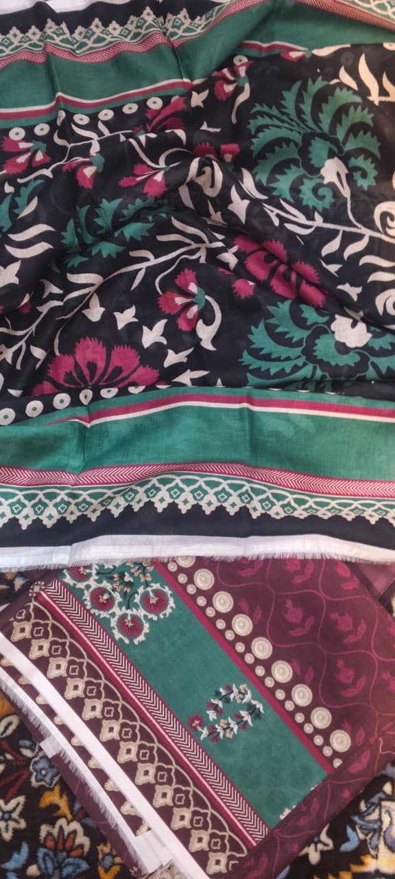 SAPPHIRE 3PC  PRINTED LAWN