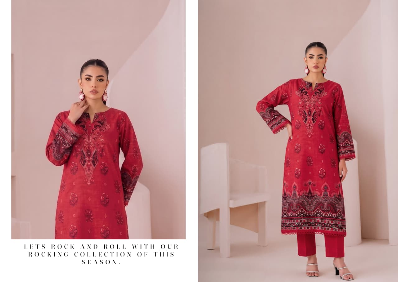 02 pc moco print undtitiched printed lawn
