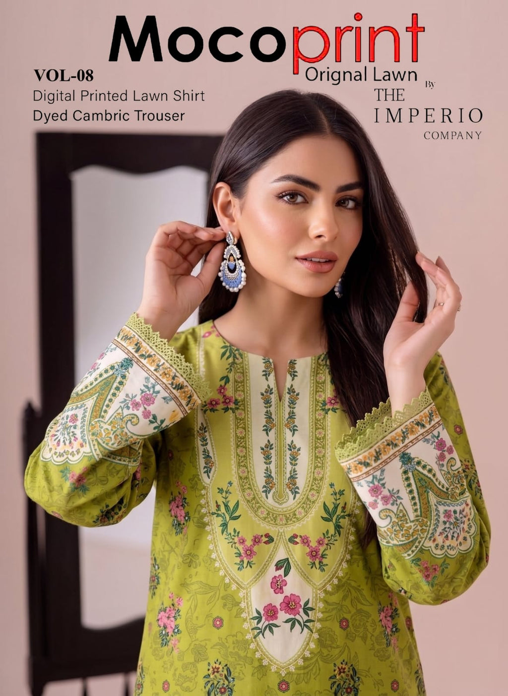 02 pc moco print undtitiched printed lawn