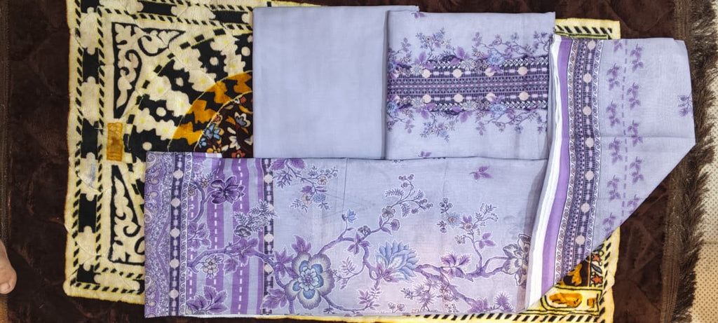 3 pc moco print undtitiched printed lawn