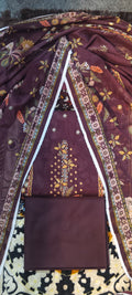 03 pc moco print unstitched printed lawn
